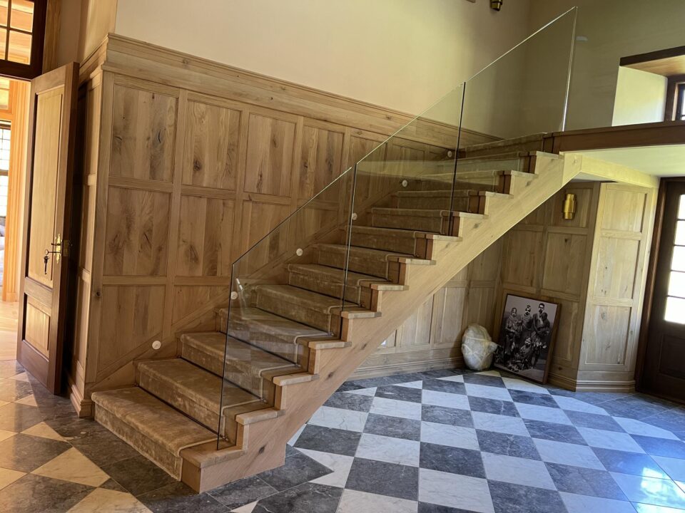 Solid Oak Stair Cladding