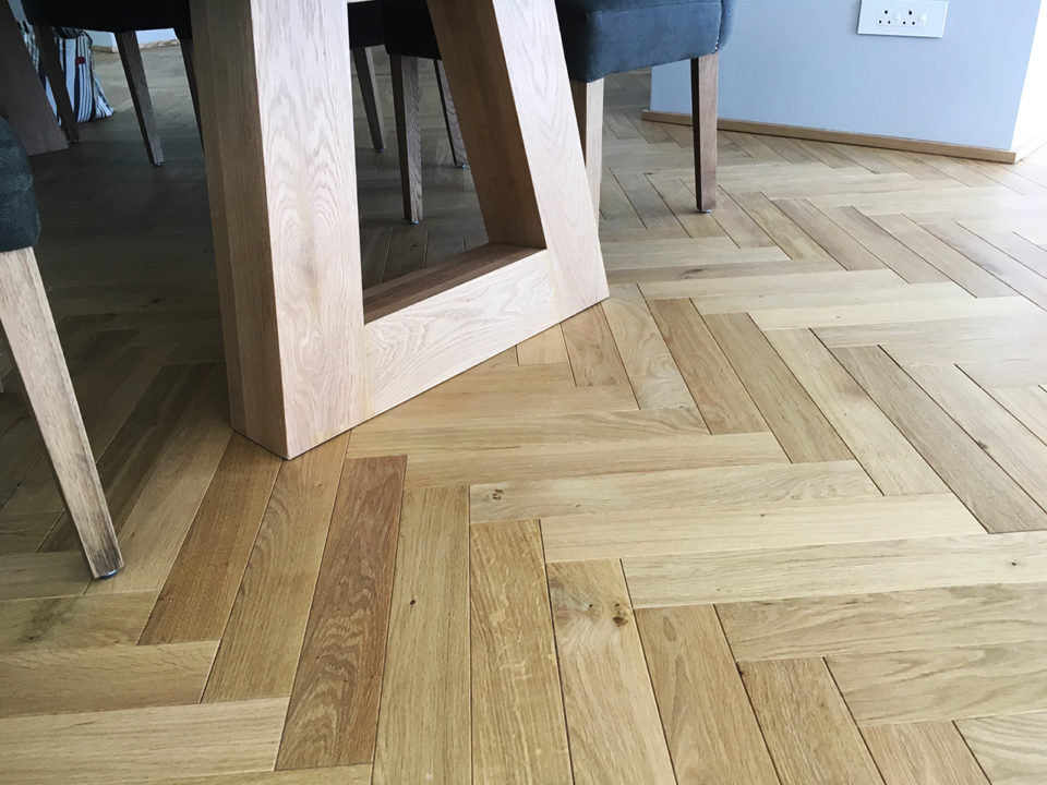 Herringbone and Chevron Flooring